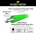 DR Strings Hi-Def NEON Green electrick guiter Strings. 