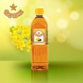 Star Brand Cold Pressed Mustard Oil 500ml -- pack of 2 bottle. 