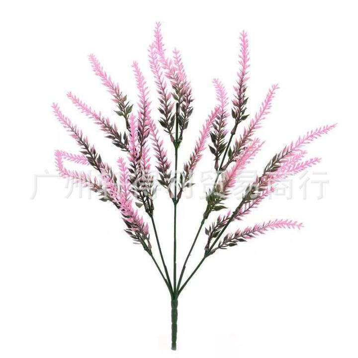 Wholesale%20Simulation%20Wheat5Fork%20Lavender%20Artificial%20Flower%20Plastic%20Flowers%20Artificial%20Fake%20Flower%20Small%20Handle%20Bunch%20Home%20Wedding%20Decoration%20-%20Image%206