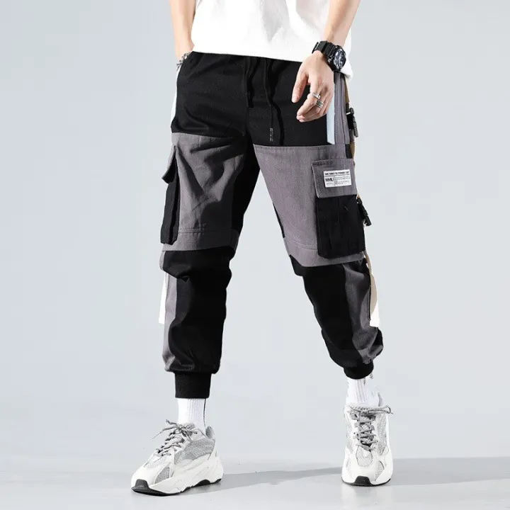Streetwear%20Men's%20Multi%20Pockets%20Cargo%20Harem%20Pants%20Hop%20Casual%20Male%20Track%20Pants%20Joggers%20Trousers%20Fashion%20Harajuku%20Men%20Pants%20-%20Image%204