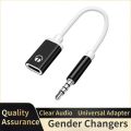 1pcs 3.5mm Male To Type-c Female Headphone Aux Cable Converter Type-C To Jack Converter Earphone Audio Adapter Cable Accessories. 