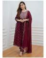 New Collection - Readymade Nayra Cut Gown Three-Piece Set for Women - Elegant Fashion. 