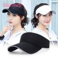 Ameesi Golf Hat Solid Color Men Women Running Cycling Visors Hat. 