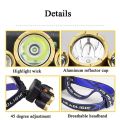 LED Headlamp Flashlight Rechargeable Headlight Waterproof Head Lamp Outdoor Camping Running Fishing Tools Accessories. 