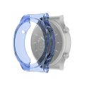 For Huawei Watch GT 2 Pro / GT 2 ECG Half Coverage Hollowed TPU Protective Case(Transparent Blue).