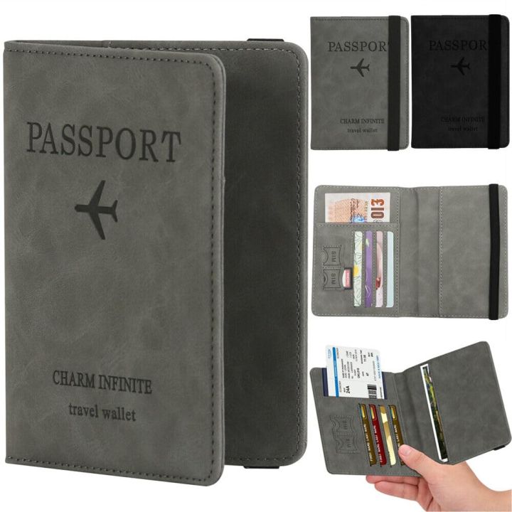Passport%20Holder%20Credit%20Card%20Holder%20RFID%20Wallet%20Travel%20Cover%20Case%20Passport%20Bag%20-%20Image%202
