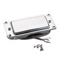 Chrome galactic Mini LP Guitar Humbucker Pickup Sealed Pick Up Music Repair Parts.