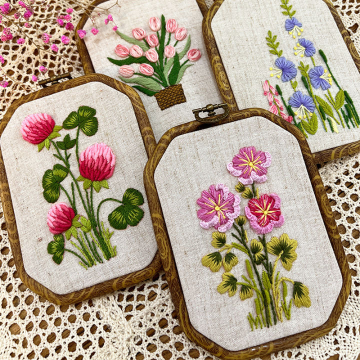 DIY%20Embroidery%20Kit%20with%20Retro%20Hoop%20Flower%20Pattern%20Printed%20Cross%20Stitch%20with%20Frame%20Handmade%20Sewing%20Art%20Craft%20Gift%20Home%20Decoration%20Vnce%20Lncei%20-%20Image%203