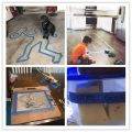 Blue Painters Tape Masking Tape 1 Inch, DIY or Professional Painter (6 Pack,22Yard Per Roll). 