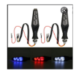Universal Model Indicator LED Light For Motorcycle. Heart beat model. 