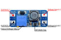 MT3608 MT-3608 DC DC Step Up MT3608 Boost Converter DC 2V-24V To 5V-28V 2A Adjustable Voltage Regulator Module Power Supply Without Cables.