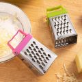 【Hottest Trends】 Multifunctional Stainless Steel Mini Peel Cutter Fruit Ginger Garlic Handheld Grater Planer Four-Sided Cheese Slicers Kitchen Gadgets. 