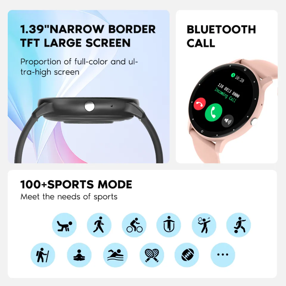 BOZLUN Smart Watch With Bluetooth Call Sports Smartwatch Sleep
