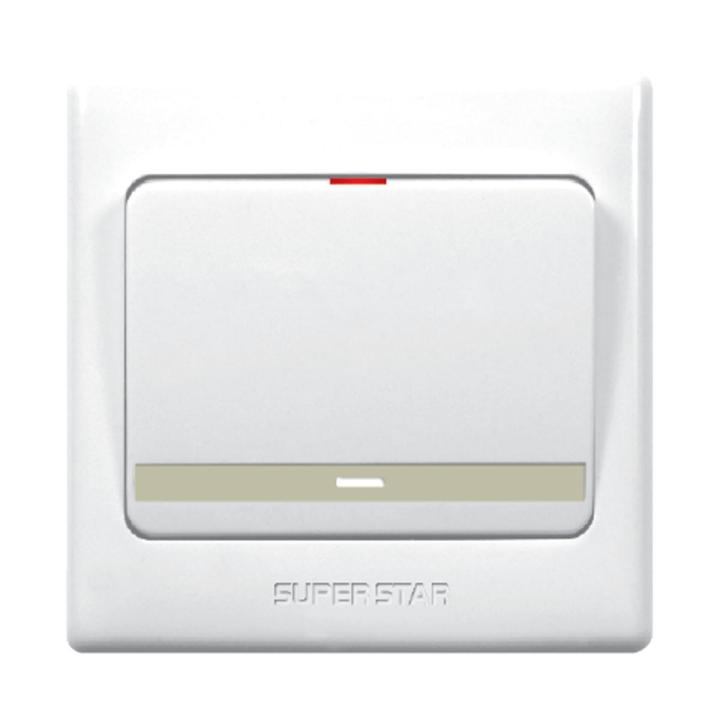 Super Star Rose 10A 1 Gang Electrical Wall Switch One 1Gang