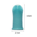 1Pc Creative Pet 360 Degree Clean Cleaning Abrasion Resistant Finger Cover Toothbrush Oral Diseases for Dogs Cats Puppy Kitten. 
