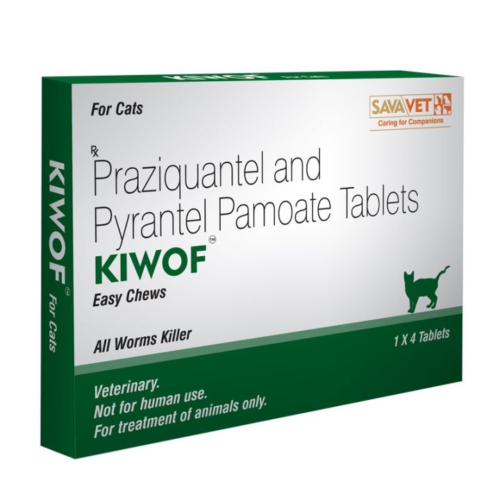 Kiwof Cat Deworming Tablets – Dewormer For cats ( 1 Tablet )