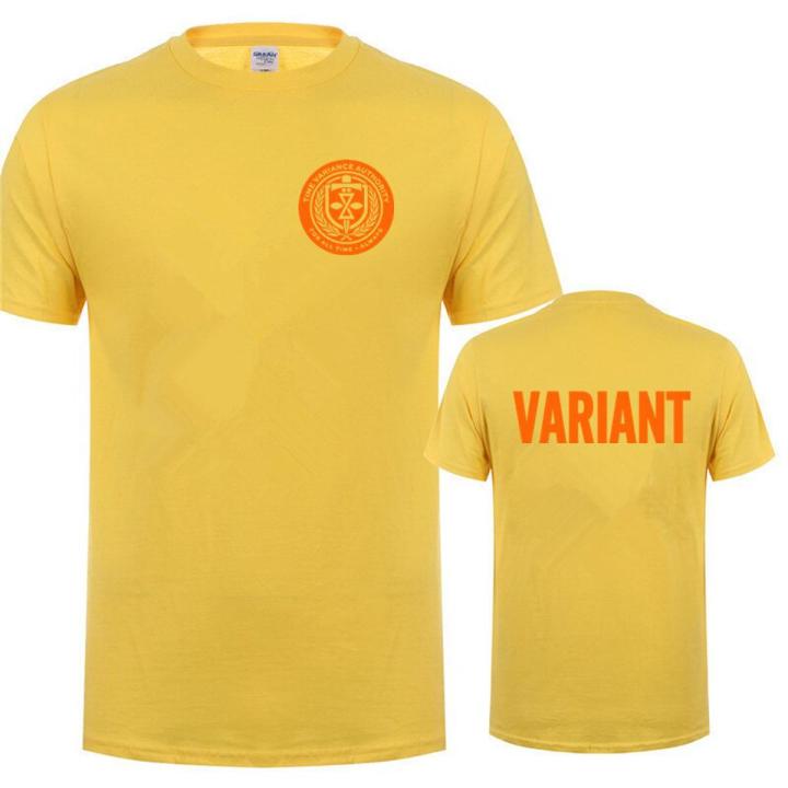 LOKI VARIANT T-Shirt Tops Men Summer Cotton Short Sleeve Uni Loki Team T Shirt Tees LH-268