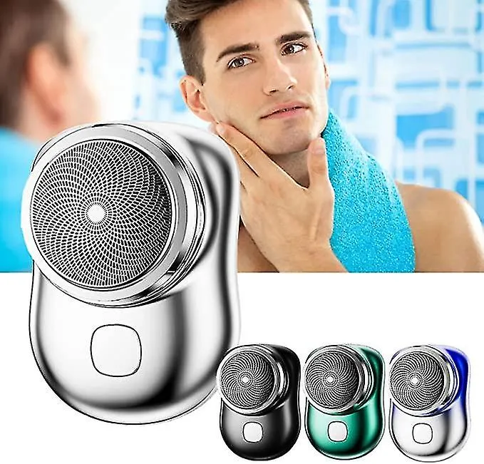 USB Mini Shave Pocket Size Portable Electric Shaver Rechargeable Razor Men
