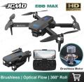 E88 MAX 4k Drone Brushless Motor Optical Flow Dron E88MAX Updated Version of E88 Drones RC Quadcopter Drones. 