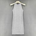 Korean Dongdaemun New Style Women's Cute Slimming Halter Tight Dress Short Skirt Summer.