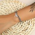 Charm Bracelet Fashion Box Chain Bracelet for men.