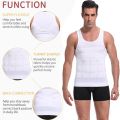 Body Shaper Shirt Corrective Posture Men Belly Control Modeling Sport Compression Vest Chest Muscle Elastic Underwear Shapewear. 