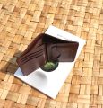 WhiteHat "Sefku" card Holder and Mini Wallet-Chocolate Color. 