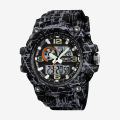 SKMEI Sports Fashion Digital Dual Display Countdown Chrono Alarm Waterproof Watch For Men 1283. 