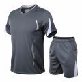 2 Pcs/Set Men's Tracksuit Gym Sport Fitness Jogging Men Suit Clothes Running Workout Sport Wear tennis Track and field Sets. 