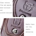 BULL CAPTAIN Leather Multifunctional Waist Bag For Men.