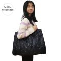Large Size Reusable Foldable Shopping Bag High Quality Tote Bag Eco Bag T-shirt Bag Waterproof Shopkeeper Bags Handbags.