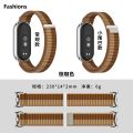 Fashions Nylon Strap for Xiaomi Mi Band 10 9 8 High Quality Breathable Sports Wristband Accessories for Mi Band 10 9 Smart watch strap. 