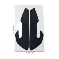 btsg Anti-Slip Mice Skin for Razer Viper Ultimate Wired Mouse Side Grips Back Tape. 