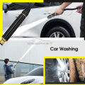 (No Tube)Geepact LH-1112 Portable Water Sprayer Nozzle Adjustable Metal High Pressure Car Washing Garden Hose Sprinkler System Car Wash Watering Water Spray Nozzle.