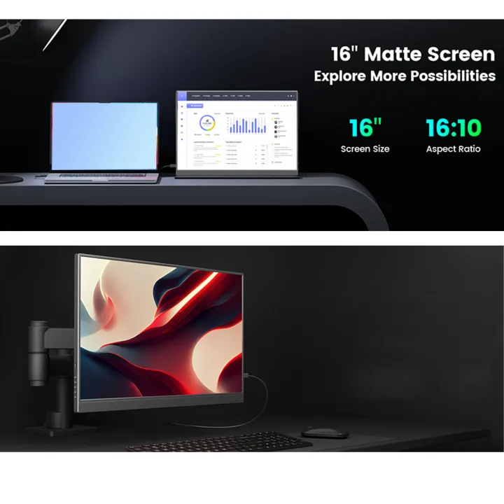 4K%20Portable%20Display%20External%20Second%20Display%20USB%20C%20Full%20Featured%20HD%20Multimedia%20Interface%203840x2400P%20Support%20Wall%20Mount%20for%20Work%20for%20Phone%20-%20Image%208