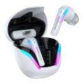 ONIKUMA T27 Bluetooth & 2.4G Dual Mode Wireless Gaming Earbuds with ENC Mic | White.