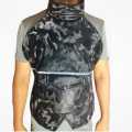 Chest guard cooler with winter protection pocket for the buyer.
