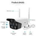 Full Color HD Night Vision Waterproof IP Camera Smart Alarm Two-Way Audio P2P CCTV Camera. 