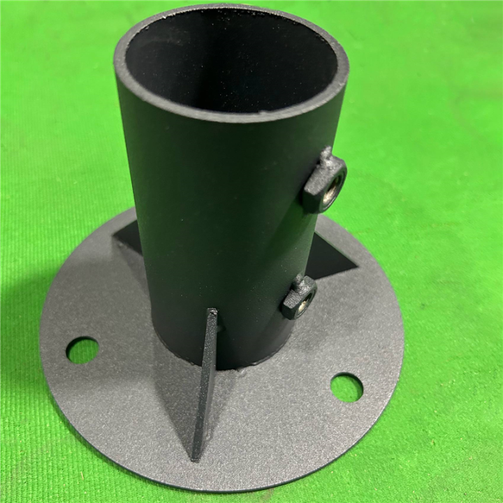 Chain%20Link%20Fence%20Pole%20Floor%20Flange%20Metal%20Chain%20Link%20Fence%20Mailbox%20Accessories%2078mm%20-%20Image%202