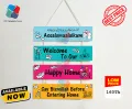 Hanging wall decor pvc 12 BY 3 INCH Each wall home decor item home decor.
