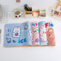 ins cartoon large waterproof bear bunny table mat mouse pad student dormitory desktop mat cute girly heart.