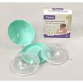 2pices Silicone Wearable BreastMilk Collector With Carrying Box.
