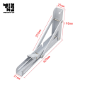 Folding Angle Bracket Adjustable Wall Mounted Durable Bearing Shelf Stainless Steel Bracket DIY Home Table Bench Shelf Bracket Stainless Steel Bracket 16 Inch Model BRK14.