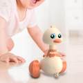 Press Type Walking Ducks Toys 1 2 3 Year Olds Kids Toddlers Learn to Walk Toy. 
