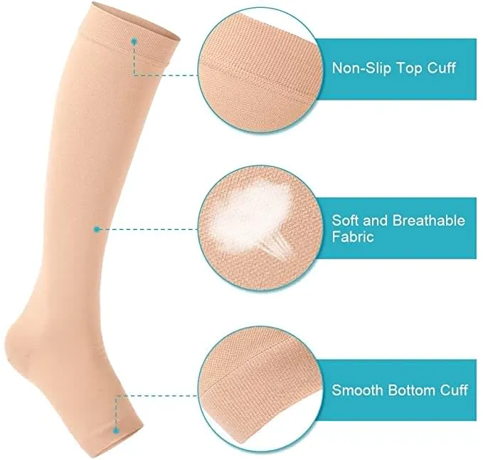 Compression%20Socks%20Calf%20Shaping%20Open%20Toe%20Knee%20High%20Stockings%20Compression%20Socks%20Fit%20For%20Varicose%20Veins%20Long%20Pressure%20Stockings%20-%20Image%203