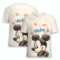 Summer Disney T-Shirts Mickey Minnie Mouse Cartoon Anime 3D Print Streetwear Men Women Fashion Oversized T Shirt Kids Tees Tops.