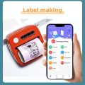 Mini Pocket Printer Portable Thermal Instant Photo Printing Label Maker Machine Support Receipt Label Memo Sticker Notes Lists Scrapbook DIY Journal Pictures.