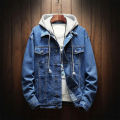 Premium Quality Blue Color Denim Jacket for Me - Denim Jacket. 
