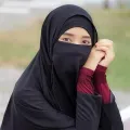 Cheery One Part Muslim Half niqab for women - Hijab Collection.