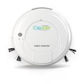 Smart Floor Vacuum Cleaner 3-In-1 Auto Rechargeable Smart Sweeping Robot 1800Pa Multifunctional Cleaner Dry Wet Sweeping-Black.
